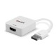 Lindy 38303 adaptador de cable de vídeo 0,095 m HDMI tipo A (Estándar) DisplayPort Blanco