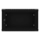 LANBERG - Lanberg WF01-6406-23B armario rack 6U Bastidor de pared Negro - wf01-6406-23b