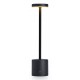 Muitomas UPNDOWNLAMPBK lámpara de mesa LED Negro