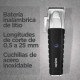 BaByliss E812E cortadora de pelo y maquinilla Negro, Acero inoxidable 8 Ión de litio
