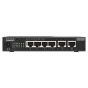 QNAP QSW-2104-2T-R2 switch No administrado 10G Ethernet (100/1000/10000) Escritorio Negro