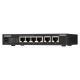 QNAP QSW-2104-2T-R2 switch No administrado 10G Ethernet (100/1000/10000) Escritorio Negro