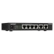 QNAP QSW-2104-2T-R2 switch No administrado 10G Ethernet (100/1000/10000) Escritorio Negro