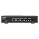 QNAP QSW-3205-5T switch No administrado 10G Ethernet (100/1000/10000) Escritorio Negro