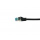 Equip 605897 cable de red Negro 0,5 m Cat6a S/FTP (S-STP)