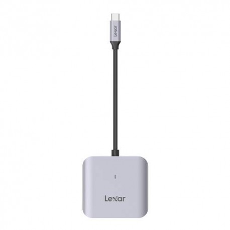 Lexar LRW510U-BNHNG lector de tarjeta USB 3.2 Gen 2 (3.1 Gen 2) Type-C Gris