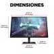 HP OMEN by HP Monitor gaming OMEN by de 27 pulgadas, UHD y 144 Hz - OMEN 27k