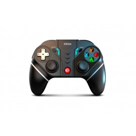 KROM - Krom KEXAL Negro, Rojo, Blanco Bluetooth/USB Gamepad Analógico/Digital Android, Nintendo Switch, PC, iOS - nxkromkxl