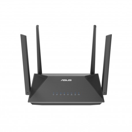 ASUS - ASUS RT-AX52 Pro AX3000 router inalámbrico Gigabit Ethernet Doble banda (2,4 GHz / 5 GHz) Negro - 90IG08T0-MO3H10