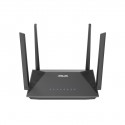 ASUS - ASUS RT-AX52 Pro AX3000 router inalámbrico Gigabit Ethernet Doble banda (2,4 GHz / 5 GHz) Negro - 90IG08T0-MO3H10
