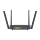 ASUS - ASUS RT-AX52 Pro AX3000 router inalámbrico Gigabit Ethernet Doble banda (2,4 GHz / 5 GHz) Negro - 90IG08T0-MO3H10