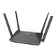 ASUS - ASUS RT-AX52 Pro AX3000 router inalámbrico Gigabit Ethernet Doble banda (2,4 GHz / 5 GHz) Negro - 90IG08T0-MO3H10