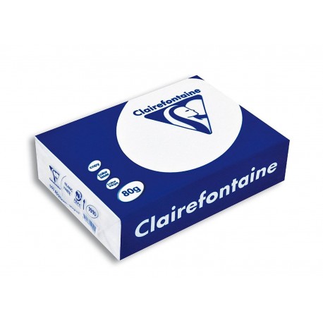 CLAIREFONTAINE - Clairefontaine 1910C papel para impresora de inyección de tinta A5 (148x210 mm) 500 hojas Blanco - 1910c