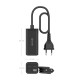 AISENS Cargador Sobremesa GaN 100W, 3x USB-C PD3.0 QC4.0 QC5.0, 1x USB-A QC3.0, Negro
