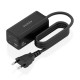 AISENS Cargador Sobremesa GaN 100W, 3x USB-C PD3.0 QC4.0 QC5.0, 1x USB-A QC3.0, Negro
