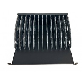 Ewent EW1721 organizador para estación de carga Acrilonitrilo butadieno estireno (ABS), Metal, Plástico Negro