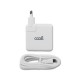 CARGADOR COOL MACBOOK 67W CABLE USBC WHITE