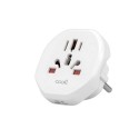ADAPTADOR ENCHUFE COOL UNIVERSAL EUROPA WHITE
