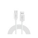 CABLE COOL MICRO-USB 1.2M WHITE