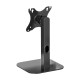 AISENS Soporte de Mesa Eco Giratorio e Inclinable Para Monitor/POS 2.5kg de 10''-24'', Negro