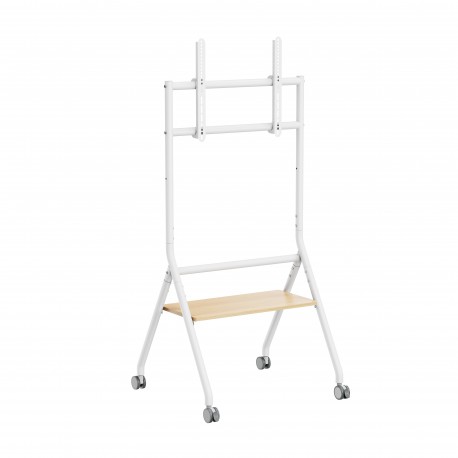 Ewent EW1582 soporte para TV 2,18 m (86'') Blanco, Madera
