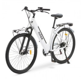 NILOX - Nilox NXEBJ7WH bicicleta eléctrica Blanco Aluminio 71,1 cm (28'') 27,5 kg Litio - NXEBJ7WH