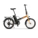 NILOX - Nilox NXEBJ1PROOG bicicleta eléctrica Negro, Naranja Acero 50,8 cm (20'') 23,5 kg Litio - NXEBJ1PROOG