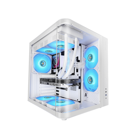 CAJA SEMITORRE ATX MC-CURV BLANCO MARS GAMING