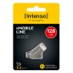 Intenso cMobile Line unidad flash USB 128 GB USB Type-A / USB Type-C 3.2 Gen 1 (3.1 Gen 1) Plata