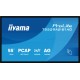iiyama T4329AS-B1AG Panel plano interactivo 138,7 cm (54.6'') LED Wifi 500 cd / m² 4K