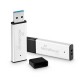 MediaRange MR1901 unidad flash USB 64 GB USB tipo A 3.2 Gen 1 (3.1 Gen 1) Negro, Plata