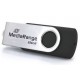 MediaRange MR1955 unidad flash USB 256 GB USB Tipo C 3.2 Gen 1 (3.1 Gen 1) Negro, Plata