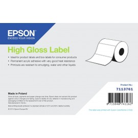 Epson High Gloss Label - Continuous Roll: 102mm x 33m