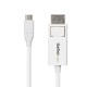 StarTech.com Cable USB C a DisplayPort 1.2 4K 60Hz de 2m - Adaptador de Vídeo