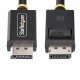 StarTech.com DP21-2M-DP40-CABLE cable DisplayPort Negro