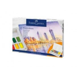 Faber-Castell 169712 pintura a base de agua Multi Paleta 12 pieza(s)
