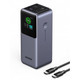 Ugreen 20000mAh 130W Fast Charging Powerbank Litio Gris