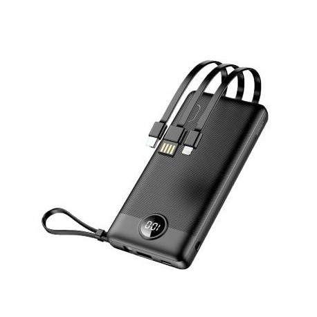VEGER VG-W1116 batería externa Polímero de litio 10000 mAh Negro