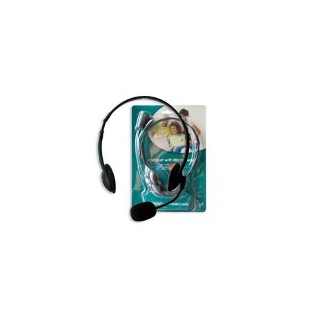 Eminent Headset with Microphone Negro