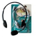 Eminent Headset with Microphone Negro