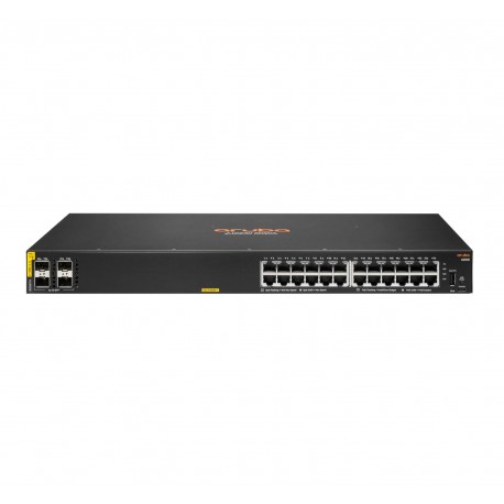 HPE Aruba Networking Aruba 6000 24G Class4 PoE 4SFP 370W Gestionado L3 Gigabit