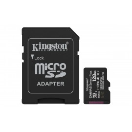 Kingston Technology 128GB microSDXC Canvas Select Plus Gen3 150MB/s A1 (Incluye adaptador de SD)