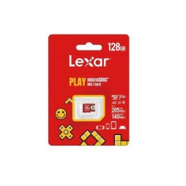 LEXAR 128GB PLAY MICROSDXC™ UHS-I CARDS, UP TO 205MB/S READ, 140MB/S WRITE, C10 A2 V30 U3