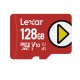 LEXAR 128GB PLAY MICROSDXC™ UHS-I CARDS, UP TO 205MB/S READ, 140MB/S WRITE, C10 A2 V30 U3