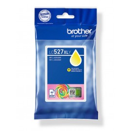 Brother LC527XLY cartucho de tinta 1 pieza(s) Original Alto rendimiento (XL) Amarillo