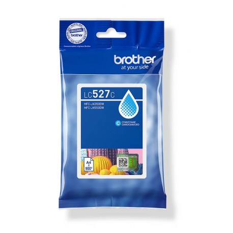 Brother LC527C cartucho de tinta 1 pieza(s) Original Cian