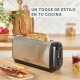 Moulinex LS5S0DE0 tostadora 1 rebanada(s) 1430 W Negro, Acero inoxidable