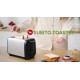 Moulinex LT5S0DE0 tostadora 7 2 rebanada(s) 1200 W Negro, Acero inoxidable