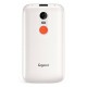 GIGASET - Gigaset GL595 7,11 cm (2.8'') 114 g Blanco Teléfono para personas mayores - s30853-h1231-r103