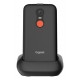 Gigaset GL595 7,11 cm (2.8'') 114 g Negro Teléfono para personas mayores